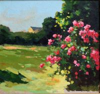  Paysage avec Roses